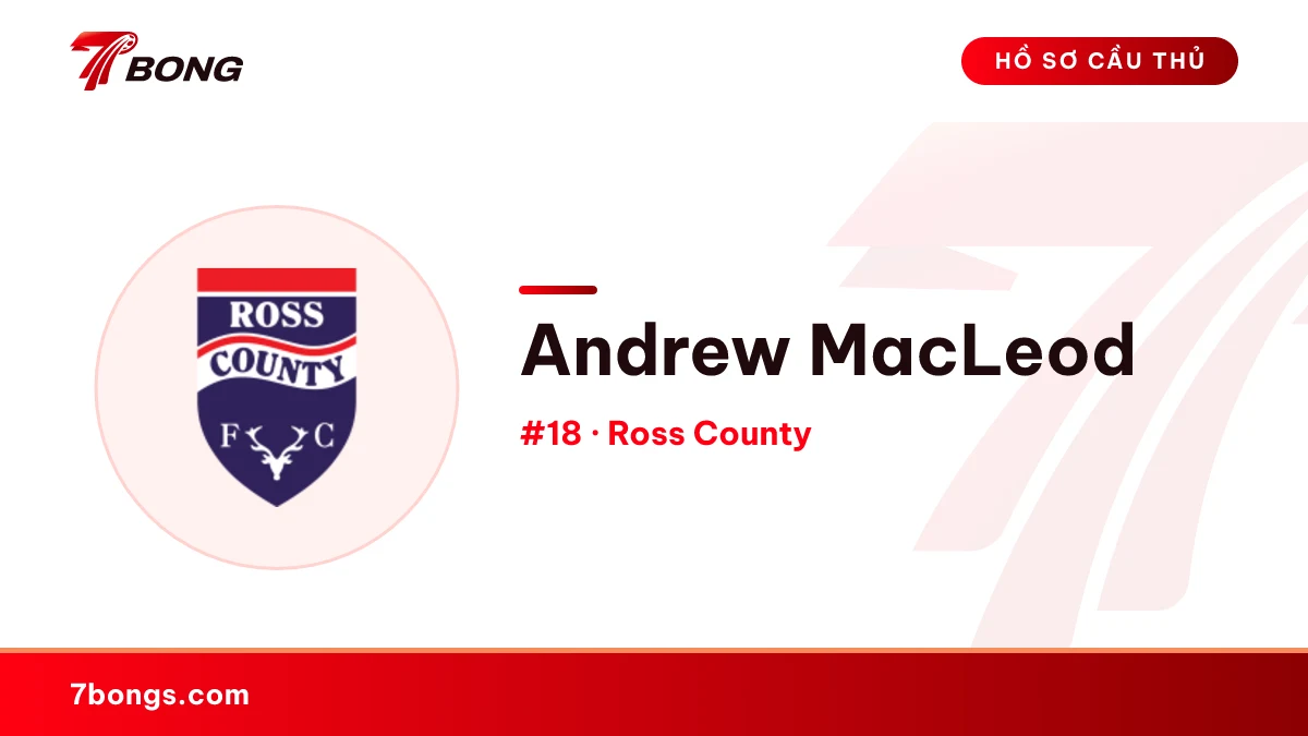 Andrew MacLeod — Ross County