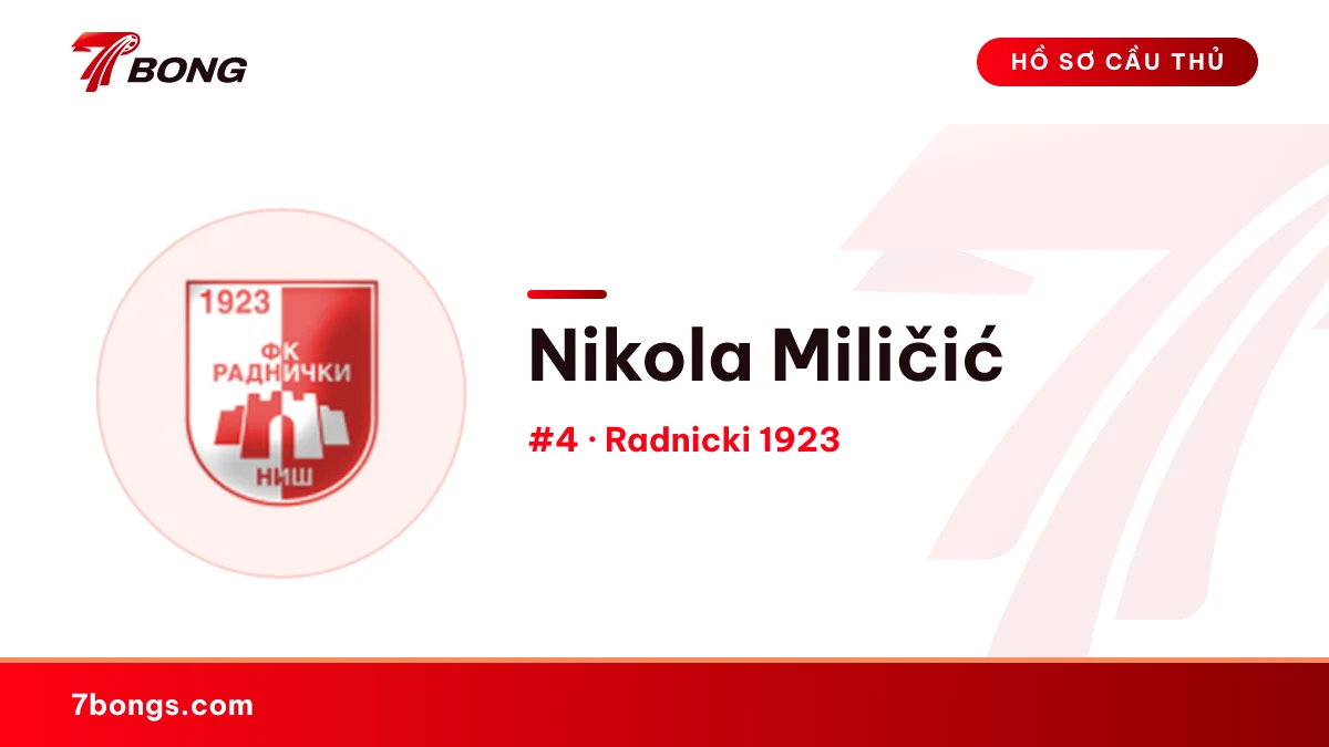 Nikola Miličić — Radnicki 1923
