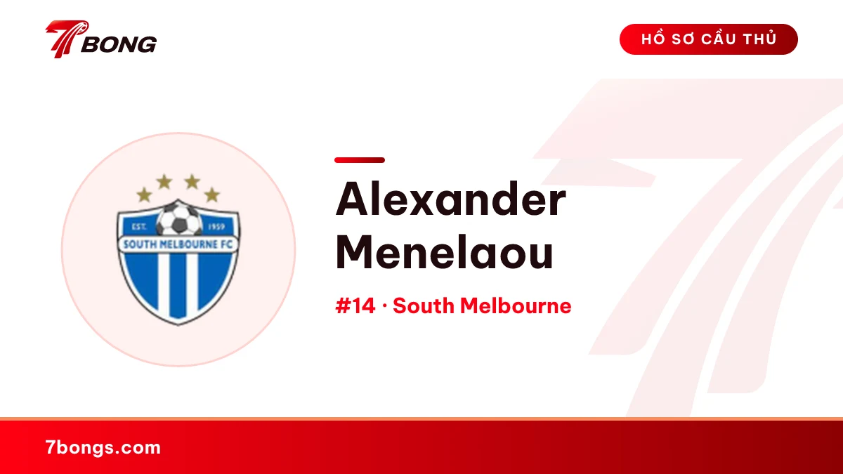 Alexander Menelaou — South Melbourne