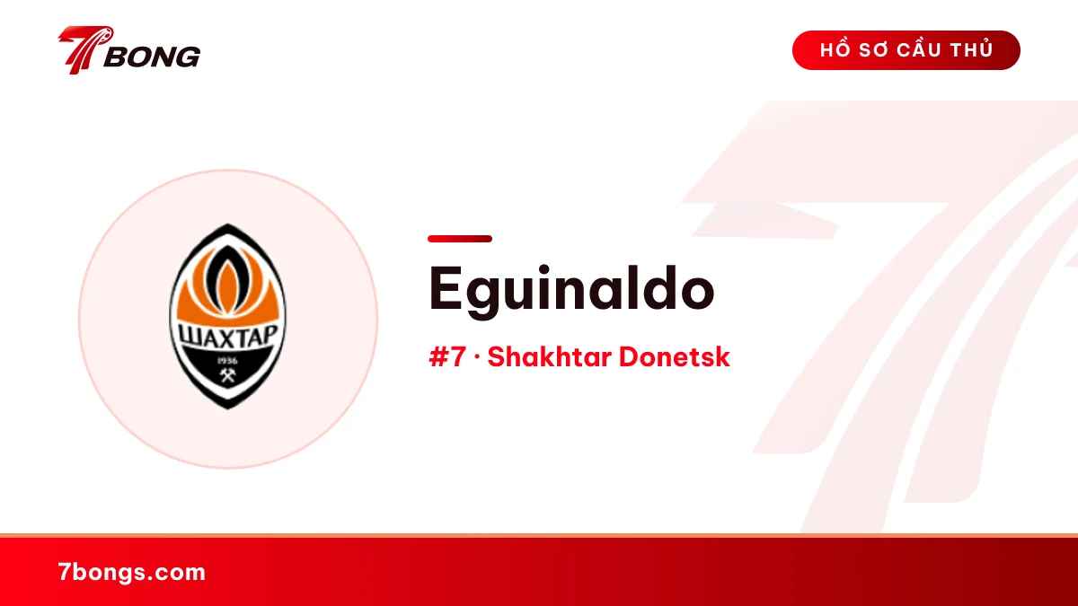 Eguinaldo — Shakhtar Donetsk