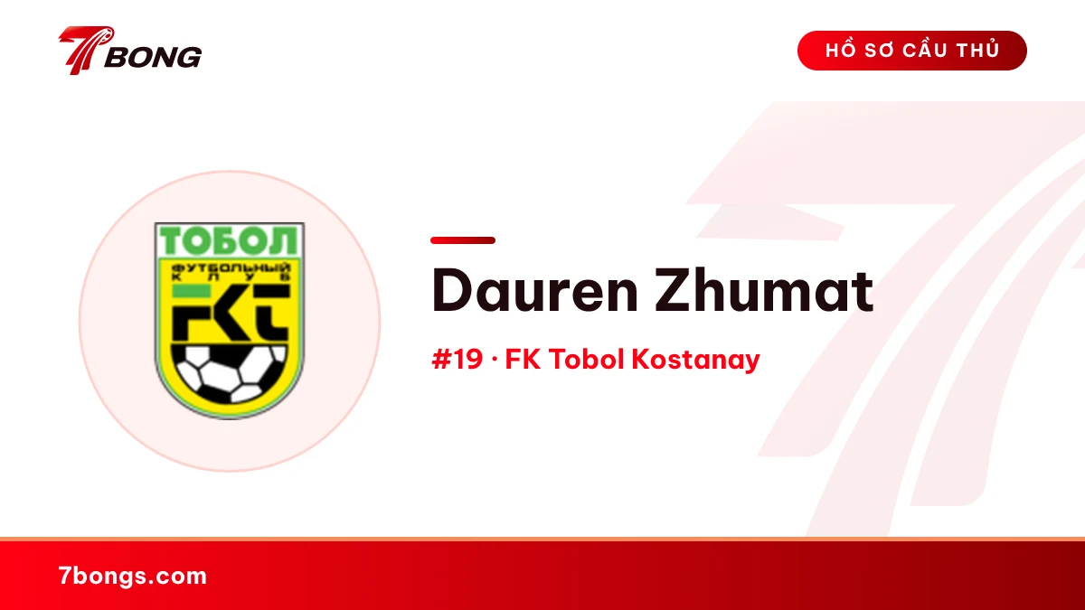 Dauren Zhumat — FK Tobol Kostanay