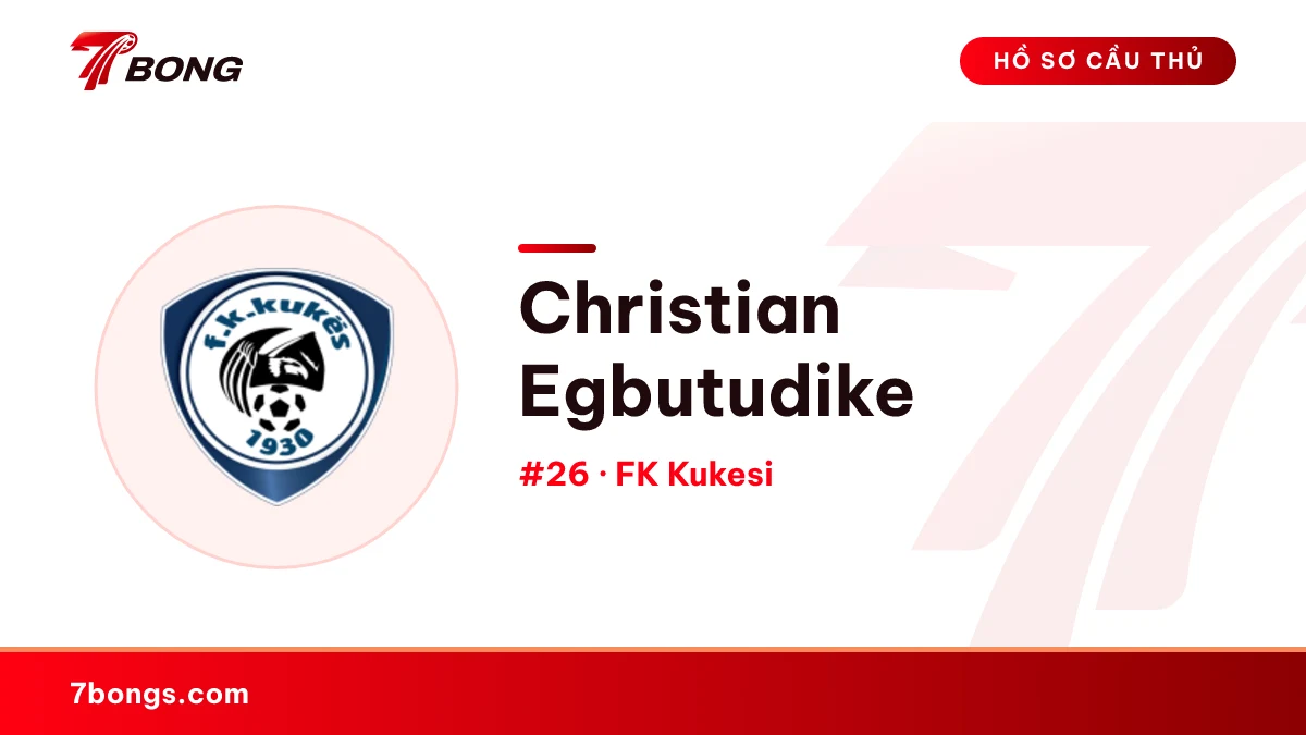 Christian Egbutudike — FK Kukesi