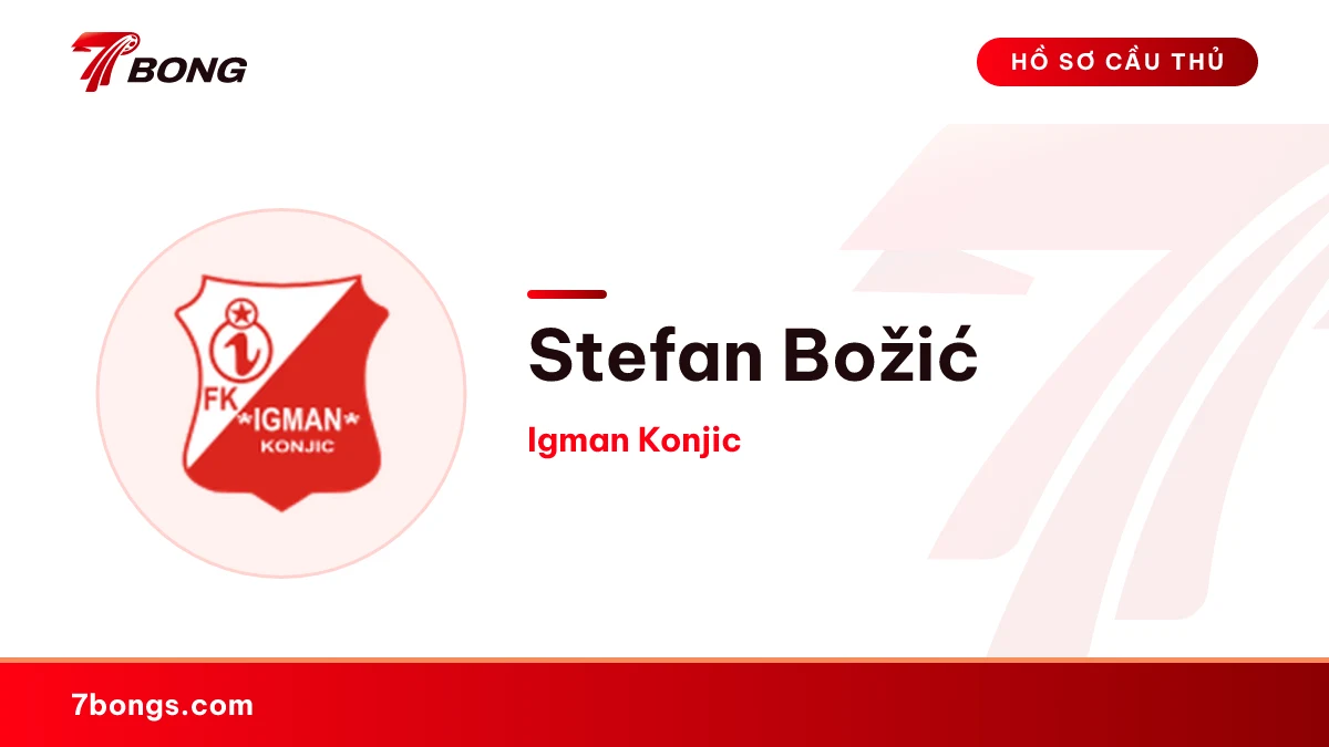 Stefan Božić — Igman Konjic