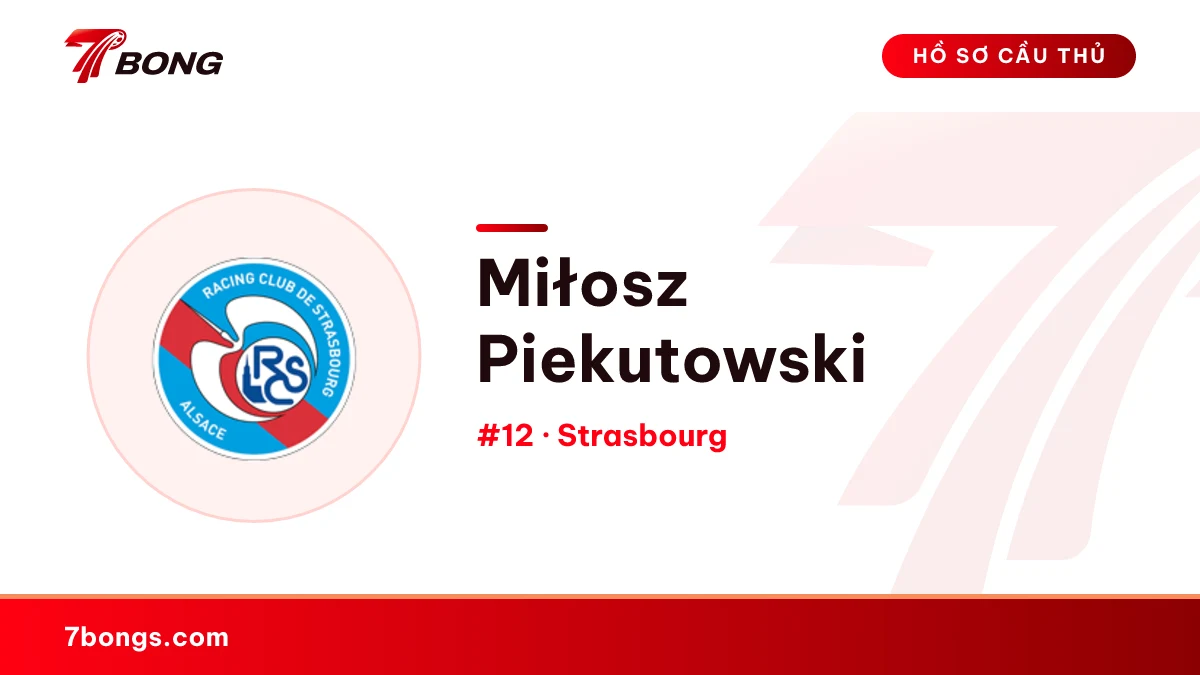 Miłosz Piekutowski — Strasbourg