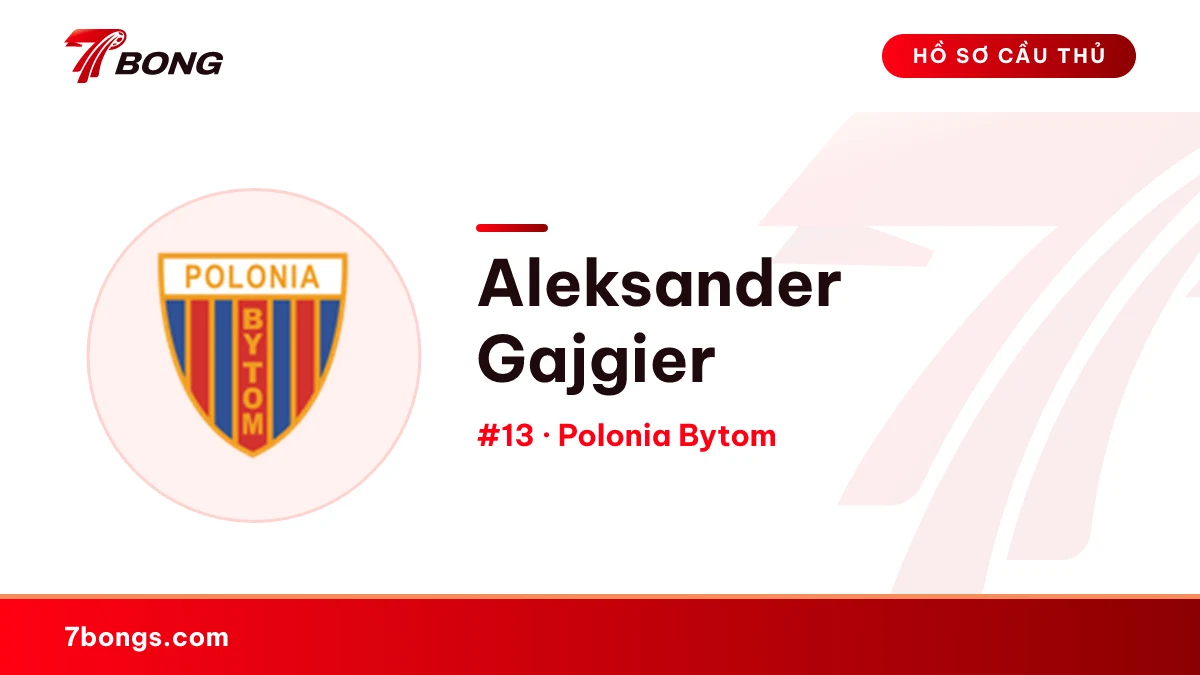 Aleksander Gajgier — Polonia Bytom