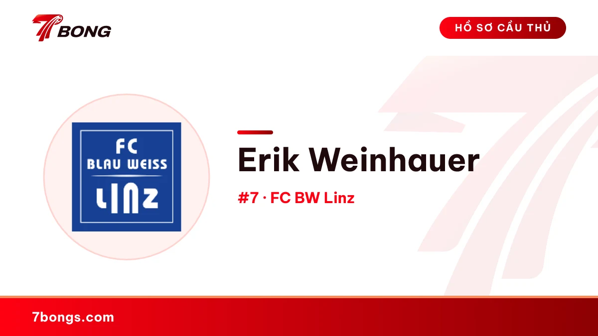 Erik Weinhauer — FC BW Linz