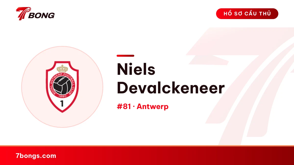 Niels Devalckeneer — Antwerp