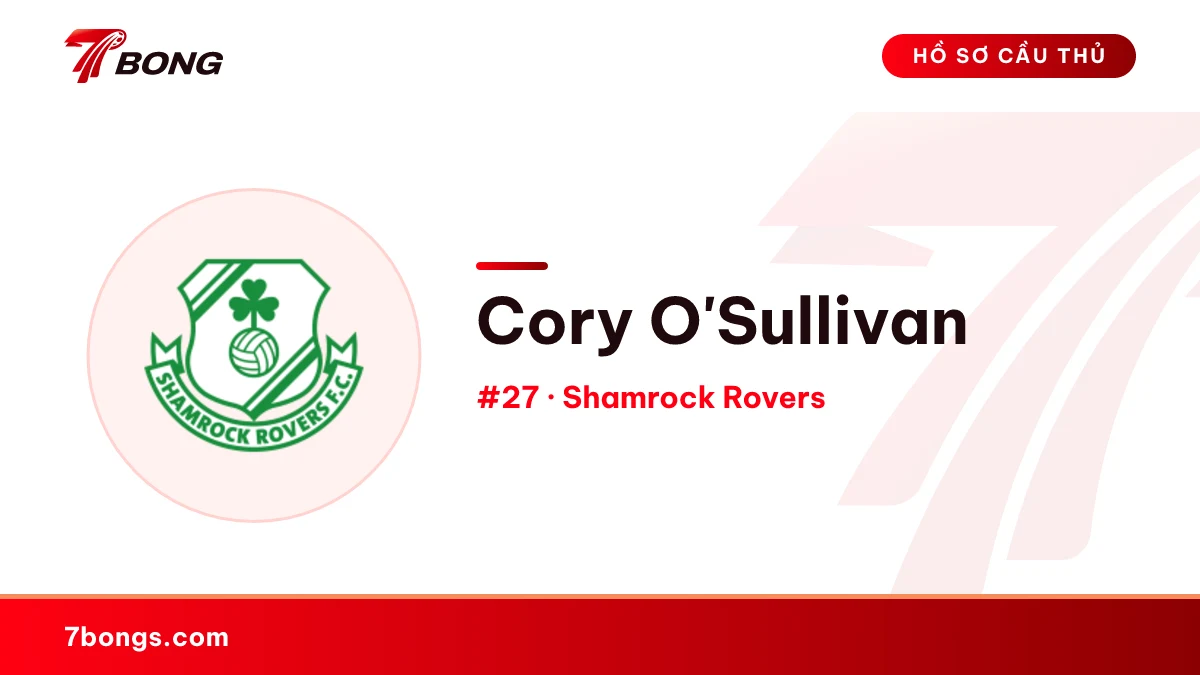 Cory O'Sullivan — Shamrock Rovers