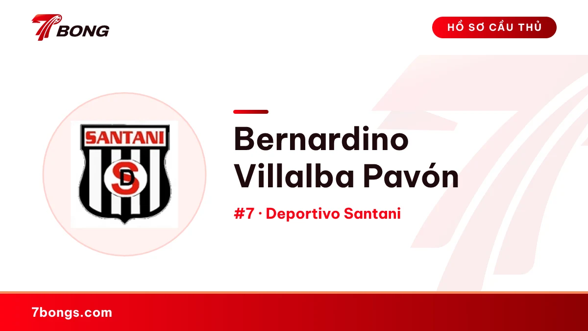 Bernardino Villalba Pavón — Deportivo Santani