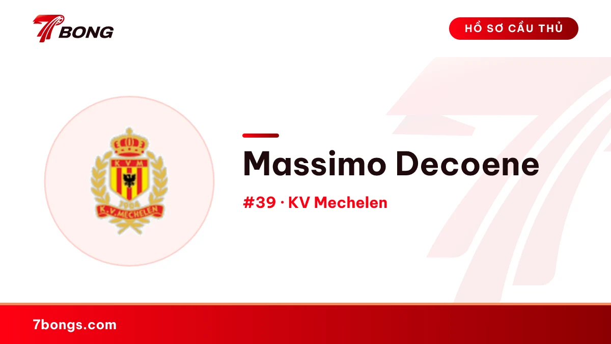 Massimo Decoene — KV Mechelen