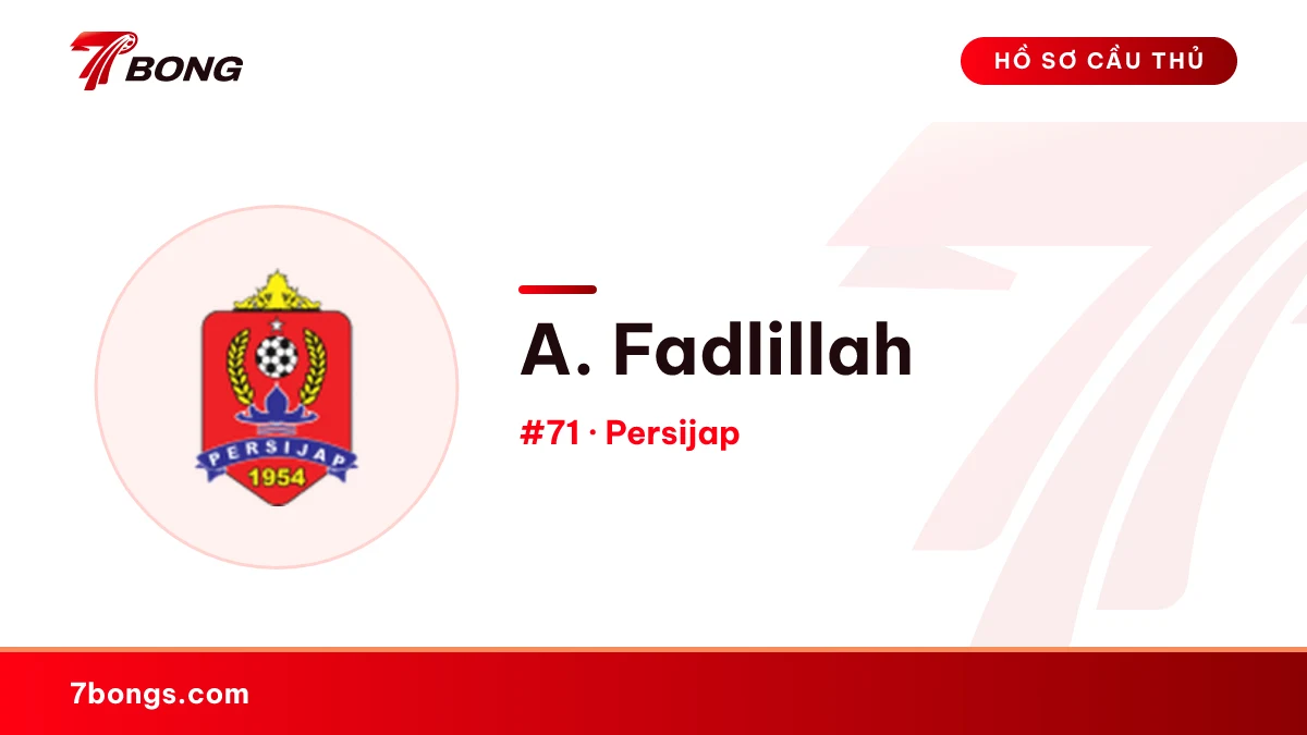 A. Fadlillah — Persijap