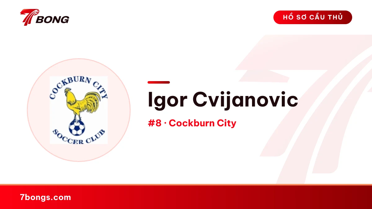 Igor Cvijanovic — Cockburn City