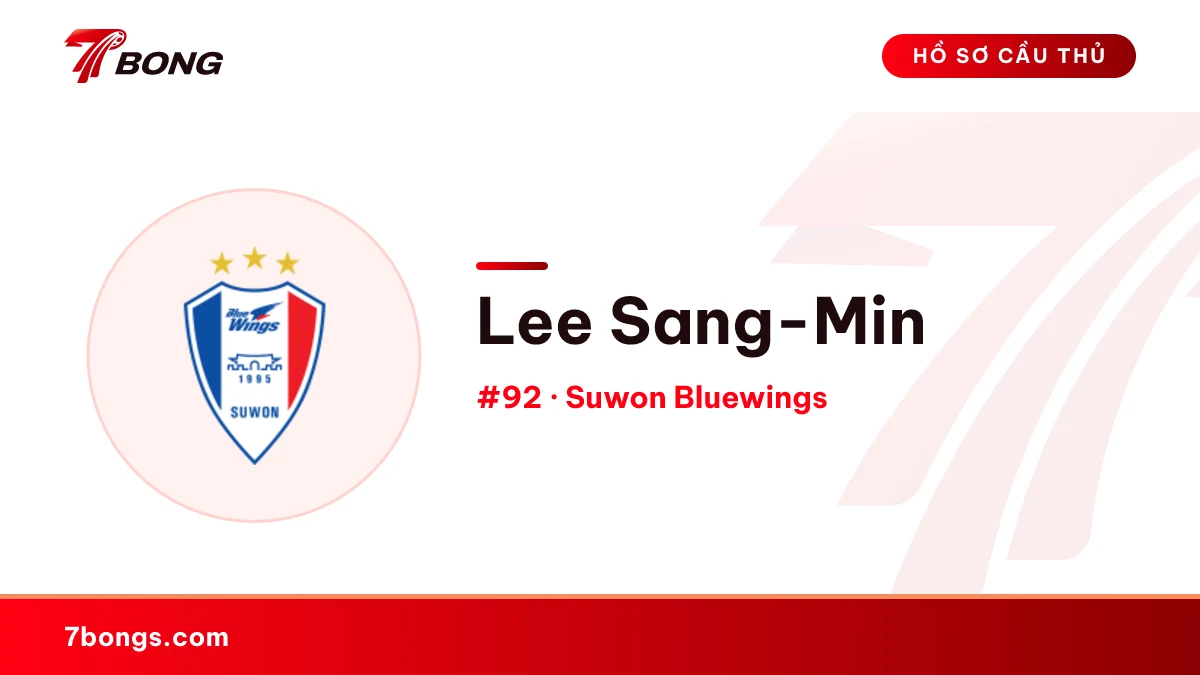 Lee Sang-Min — Suwon Bluewings