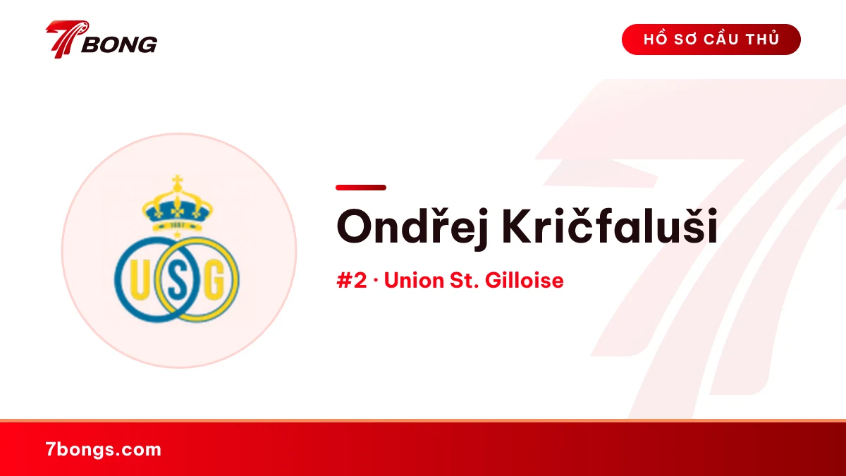 Ondřej Kričfaluši — Union St. Gilloise