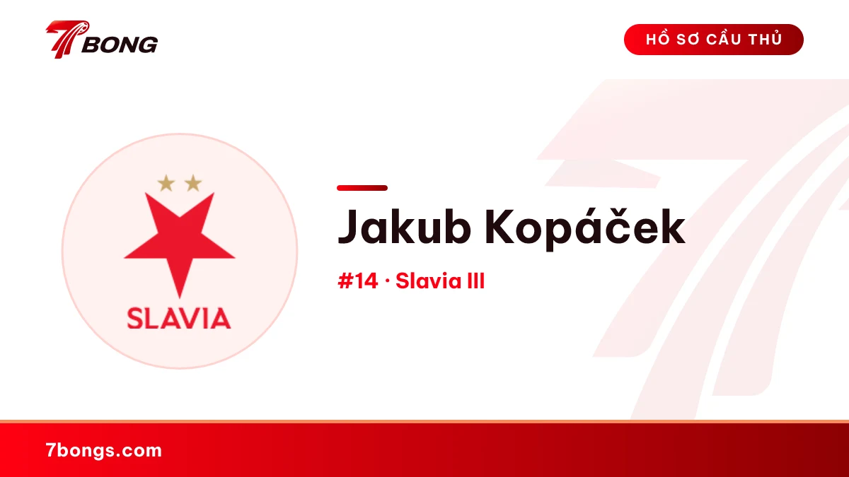Jakub Kopáček — Slavia III