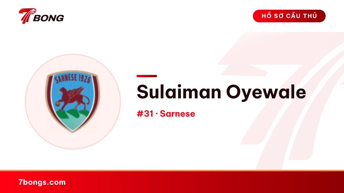 Sulaiman Oyewale — Sarnese
