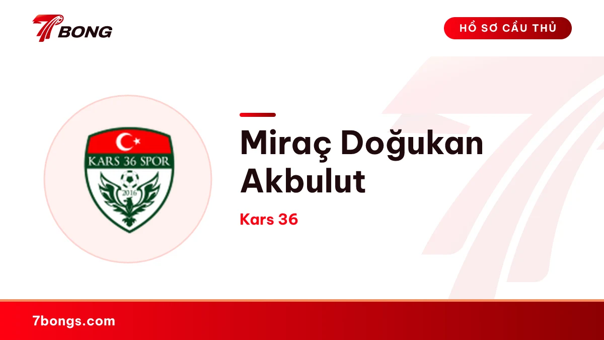 Miraç Doğukan Akbulut — Kars 36