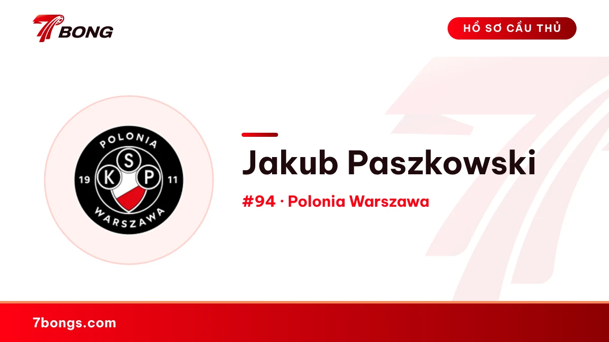 Jakub Paszkowski — Polonia Warszawa
