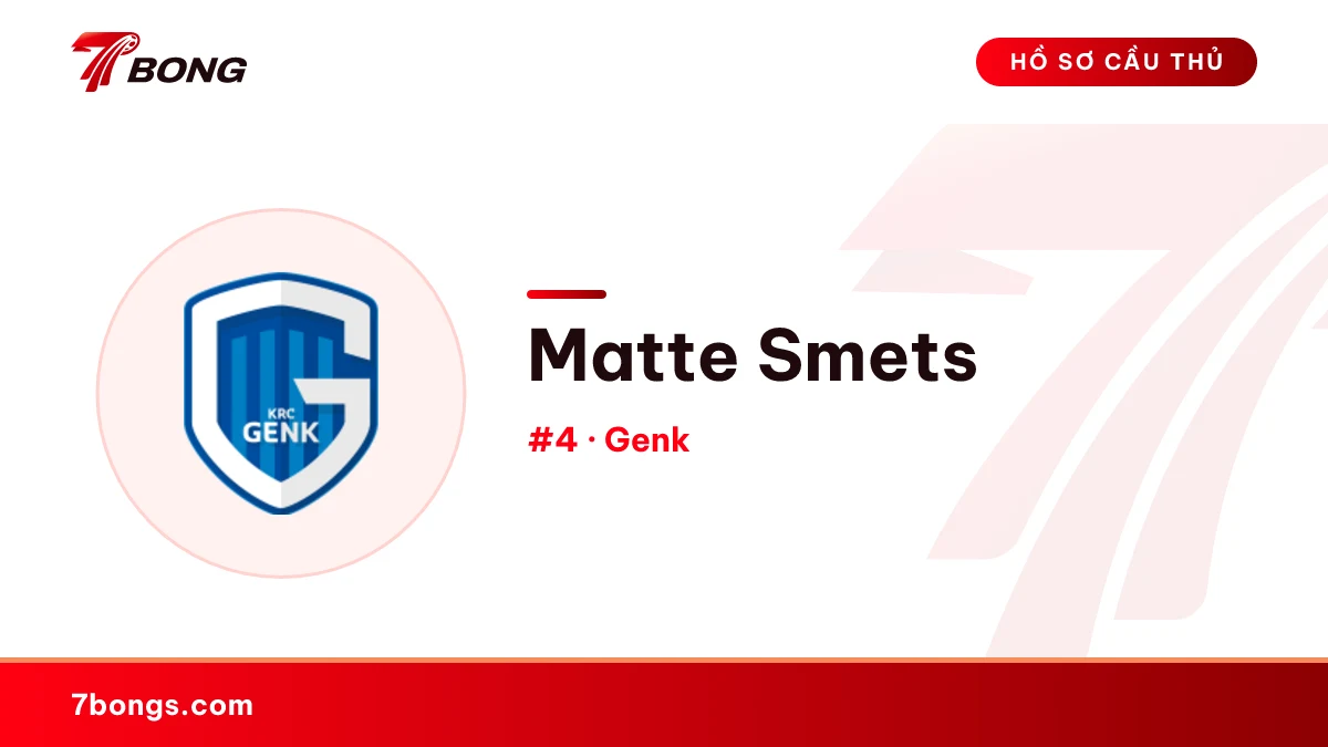 Matte Smets — Genk