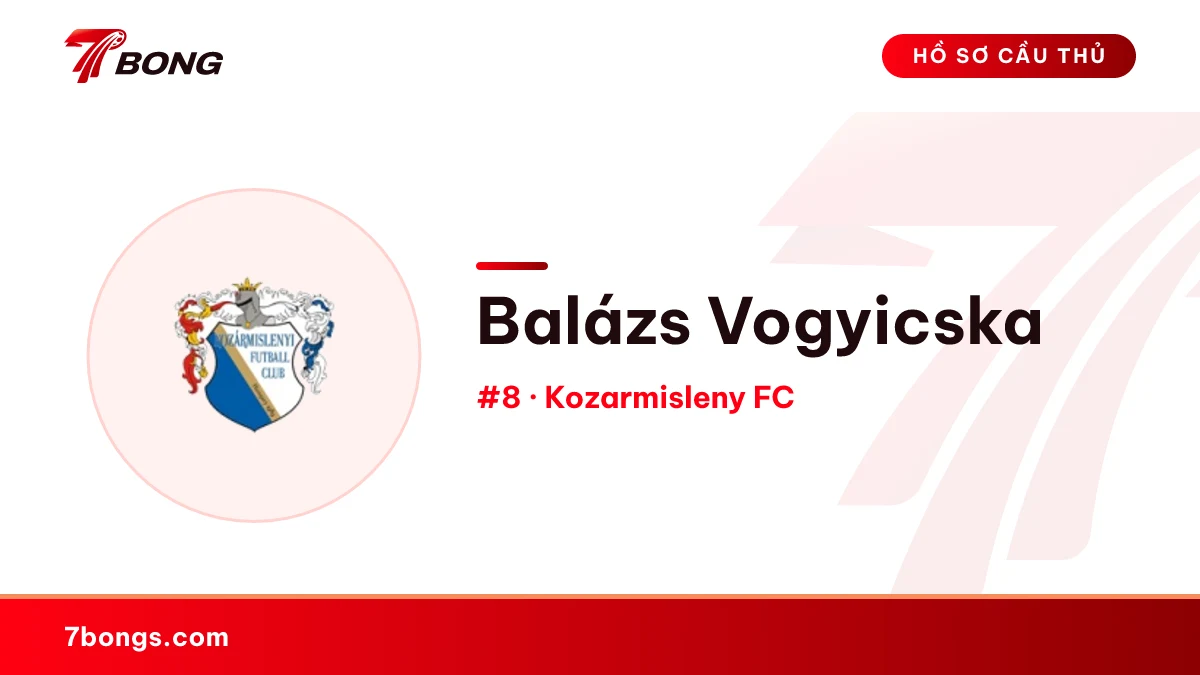 Balázs Vogyicska — Kozarmisleny FC
