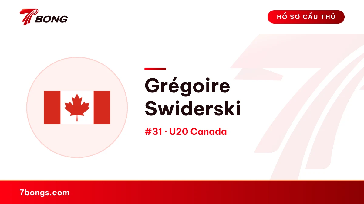 Grégoire Swiderski — U20 Canada
