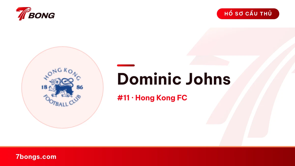 Dominic Johns — Hong Kong FC