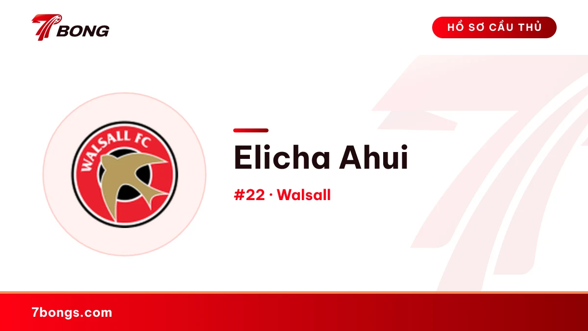 Elicha Ahui — Walsall