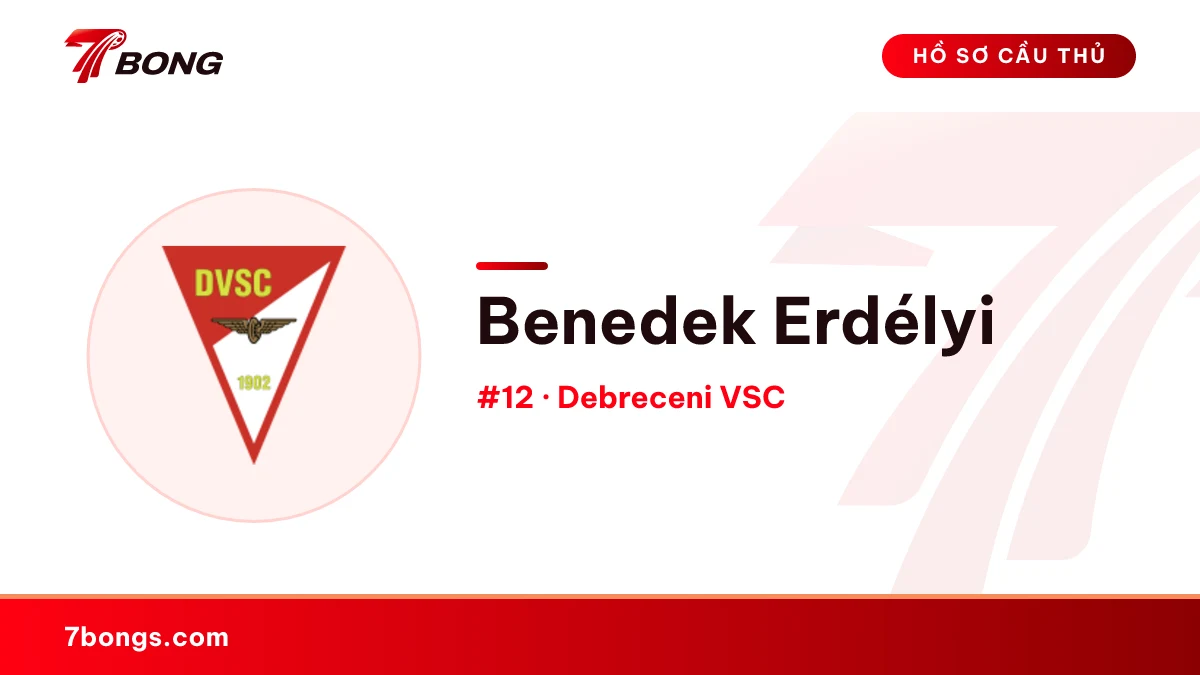 Benedek Erdélyi — Debreceni VSC