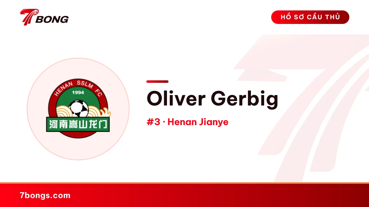 Oliver Gerbig — Henan Jianye