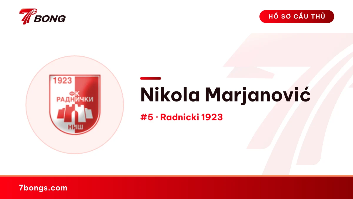 Nikola Marjanović — Radnicki 1923