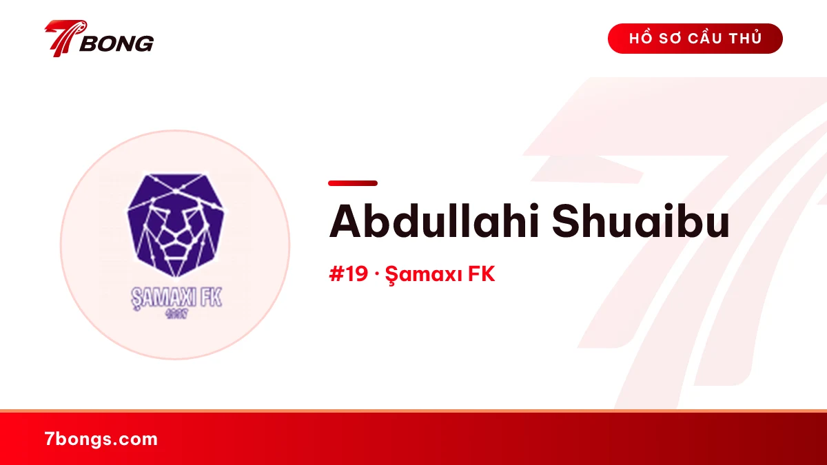 Abdullahi Shuaibu — Şamaxı FK