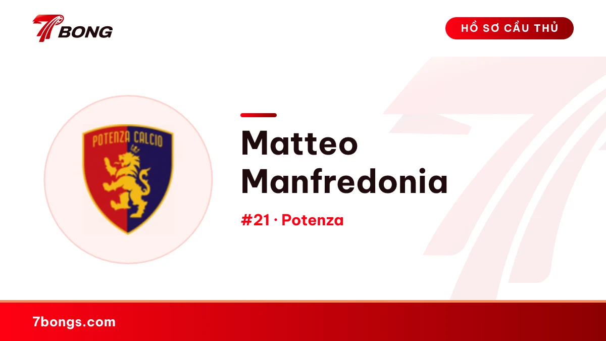 Matteo Manfredonia — Potenza