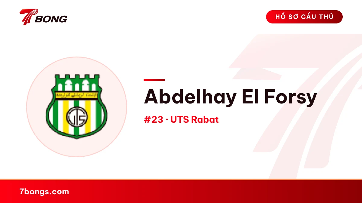 Abdelhay El Forsy — UTS Rabat
