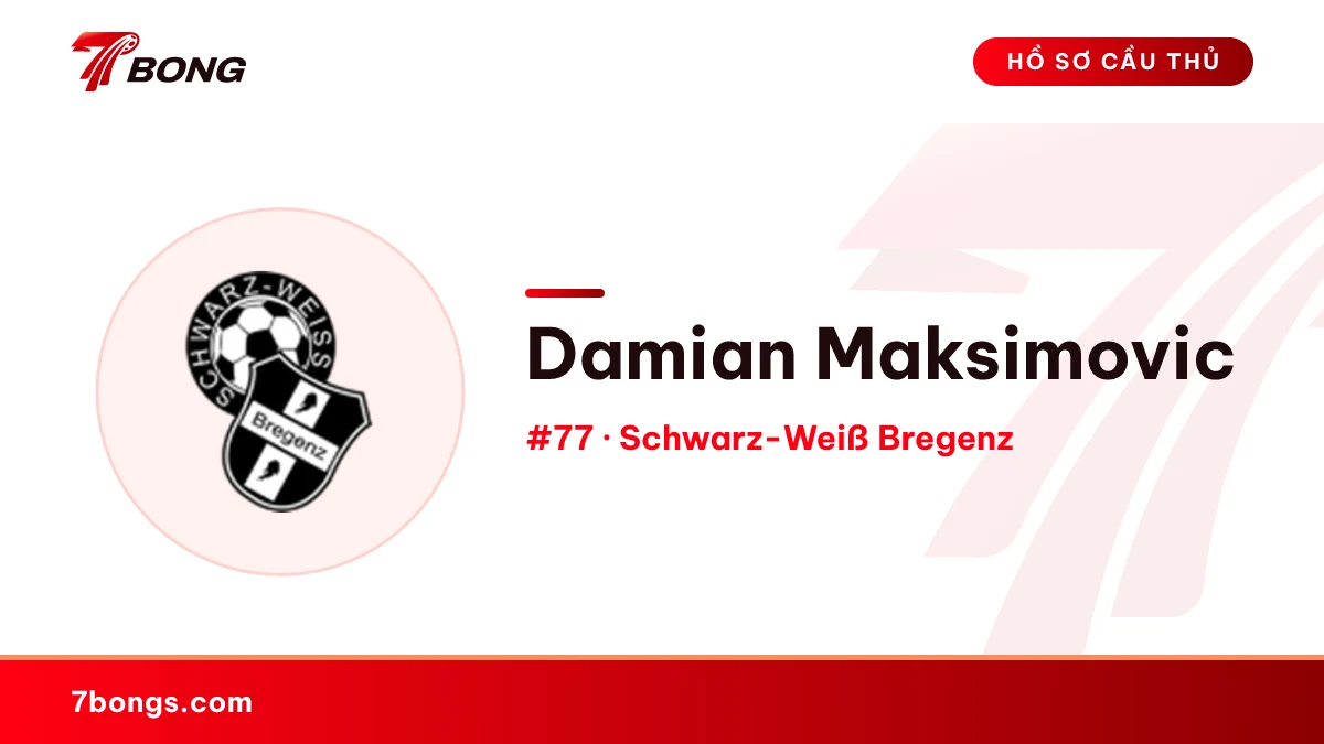 Damian Maksimovic — Schwarz-Weiß Bregenz