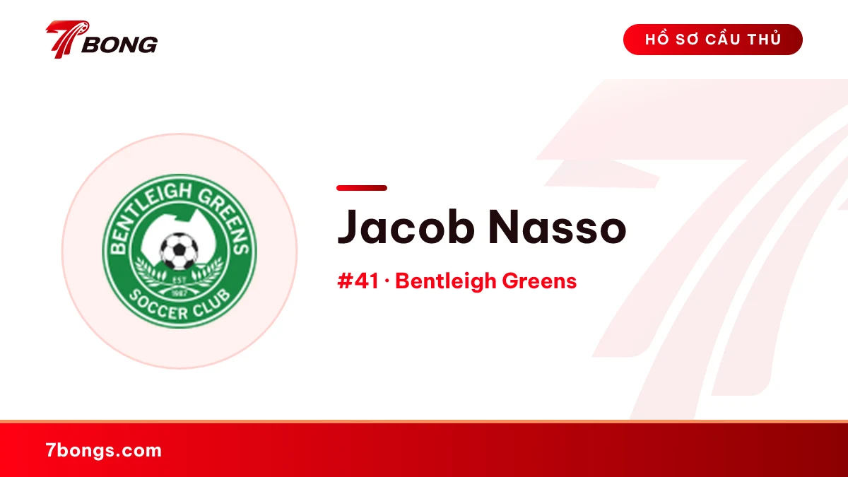 Jacob Nasso — Bentleigh Greens