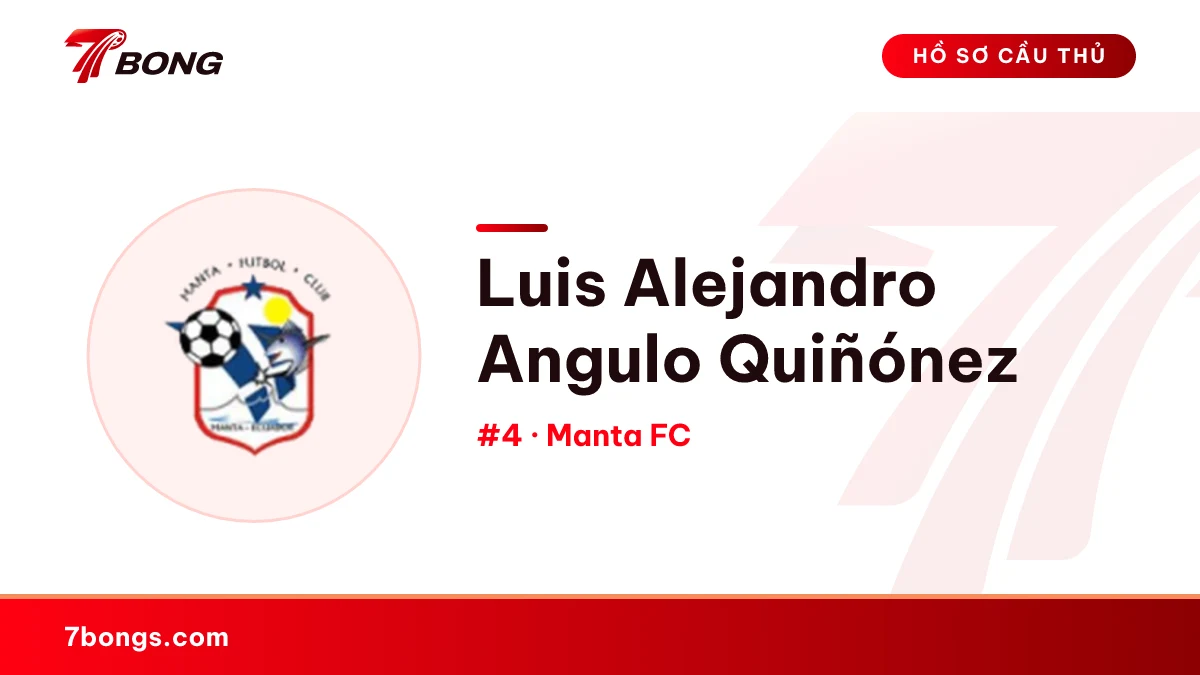 Luis Alejandro Angulo Quiñónez — Manta FC