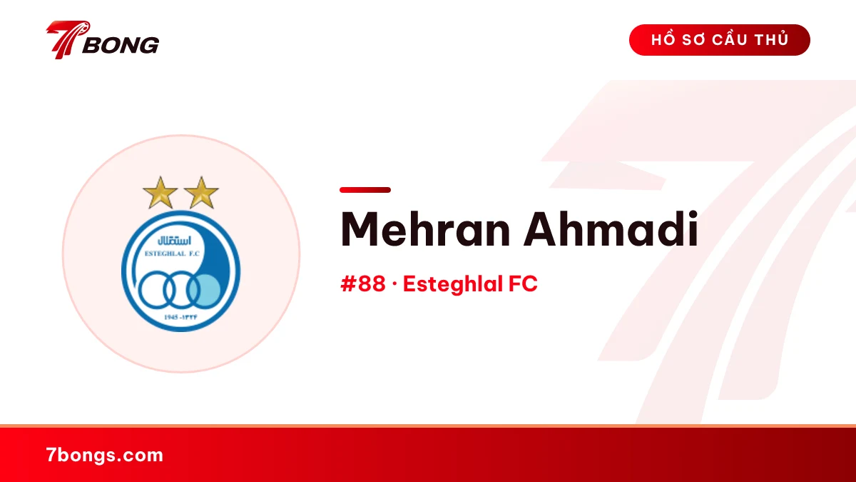 Mehran Ahmadi — Esteghlal FC