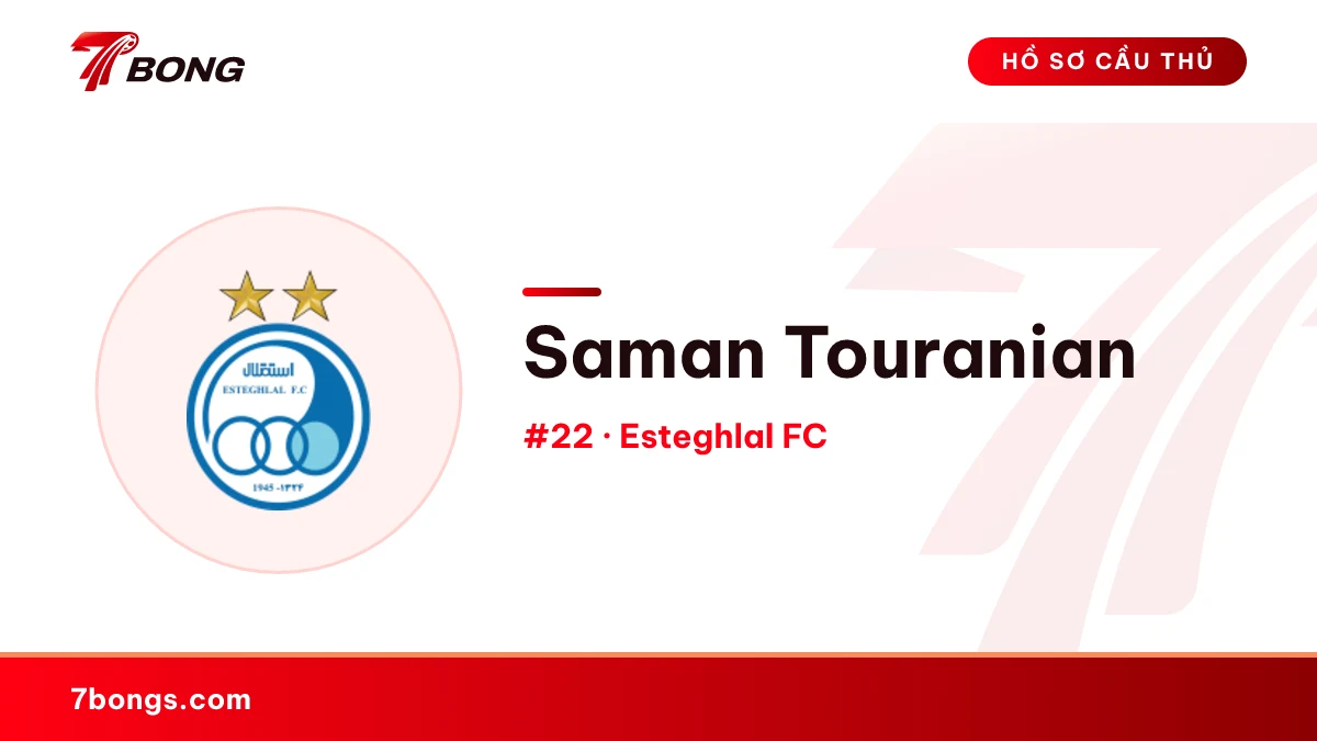 Saman Touranian — Esteghlal FC