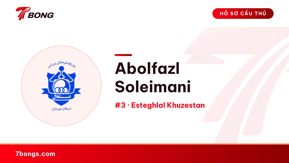 Abolfazl Soleimani — Esteghlal Khuzestan