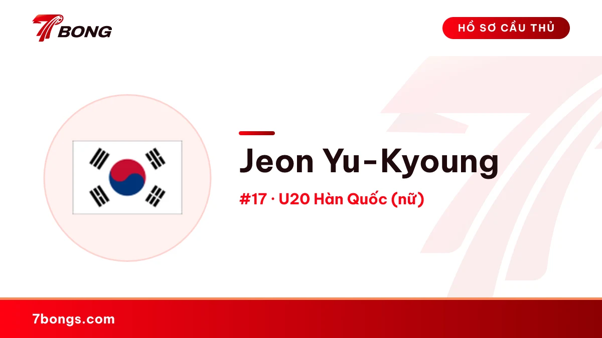 Jeon Yu-Kyoung — U20 Hàn Quốc (nữ)