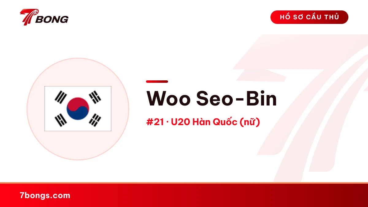 Woo Seo-Bin — U20 Hàn Quốc (nữ)
