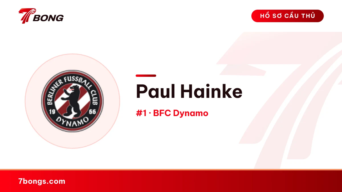 Paul Hainke — BFC Dynamo