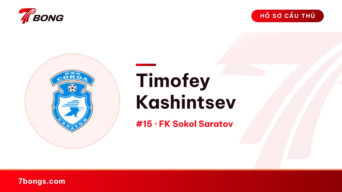 Timofey Kashintsev — FK Sokol Saratov