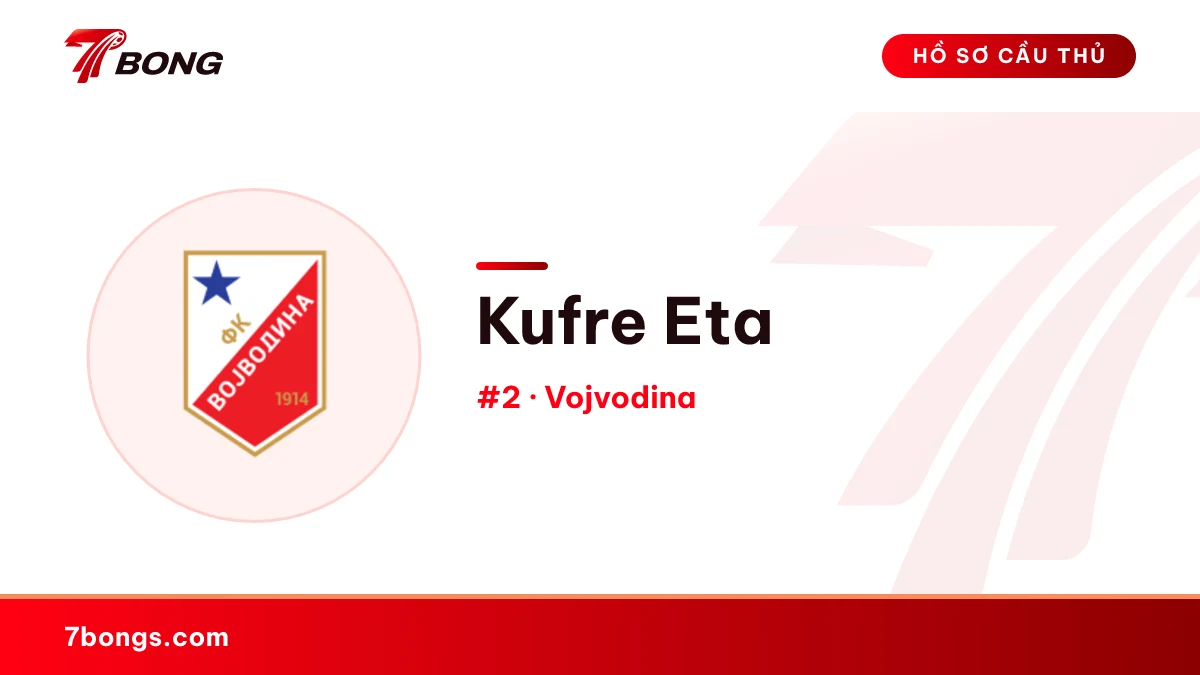 Kufre Eta — Vojvodina