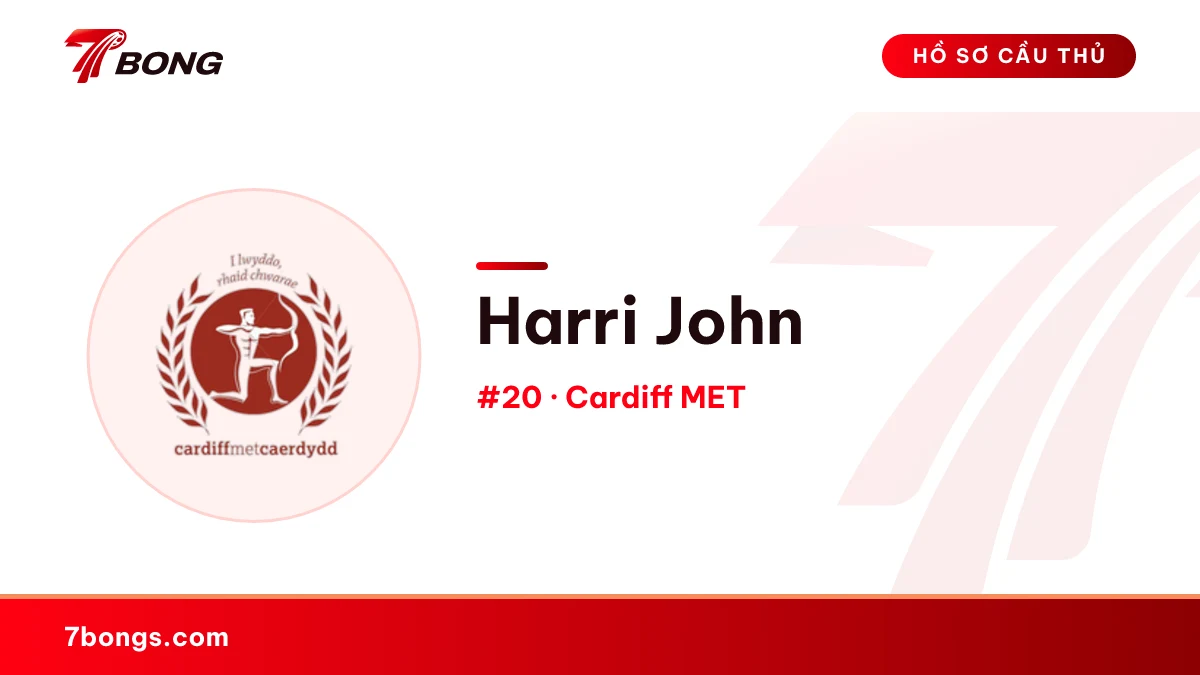 Harri John — Cardiff MET