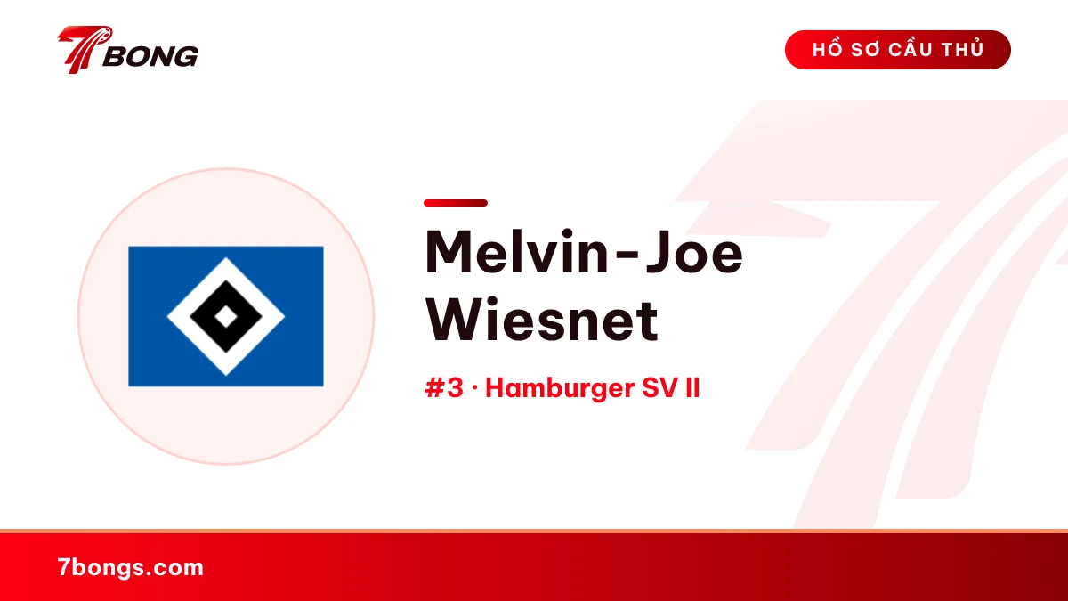 Melvin-Joe Wiesnet — Hamburger SV II