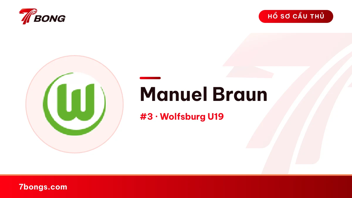 Manuel Braun — Wolfsburg U19