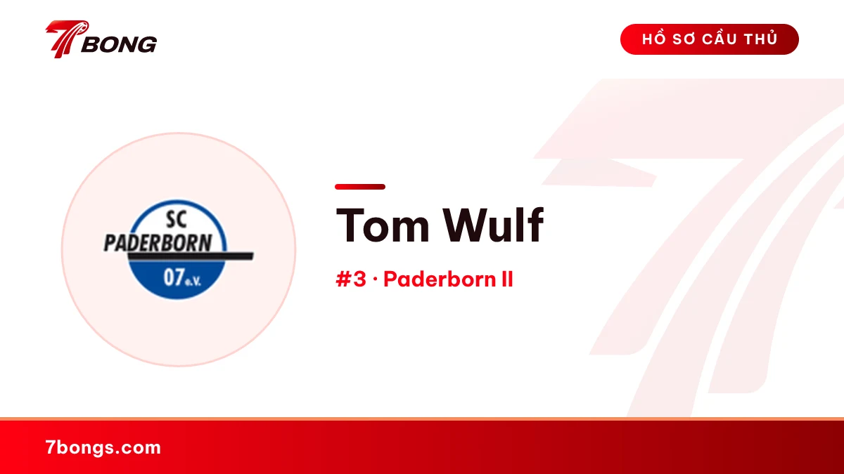 Tom Wulf — Paderborn II