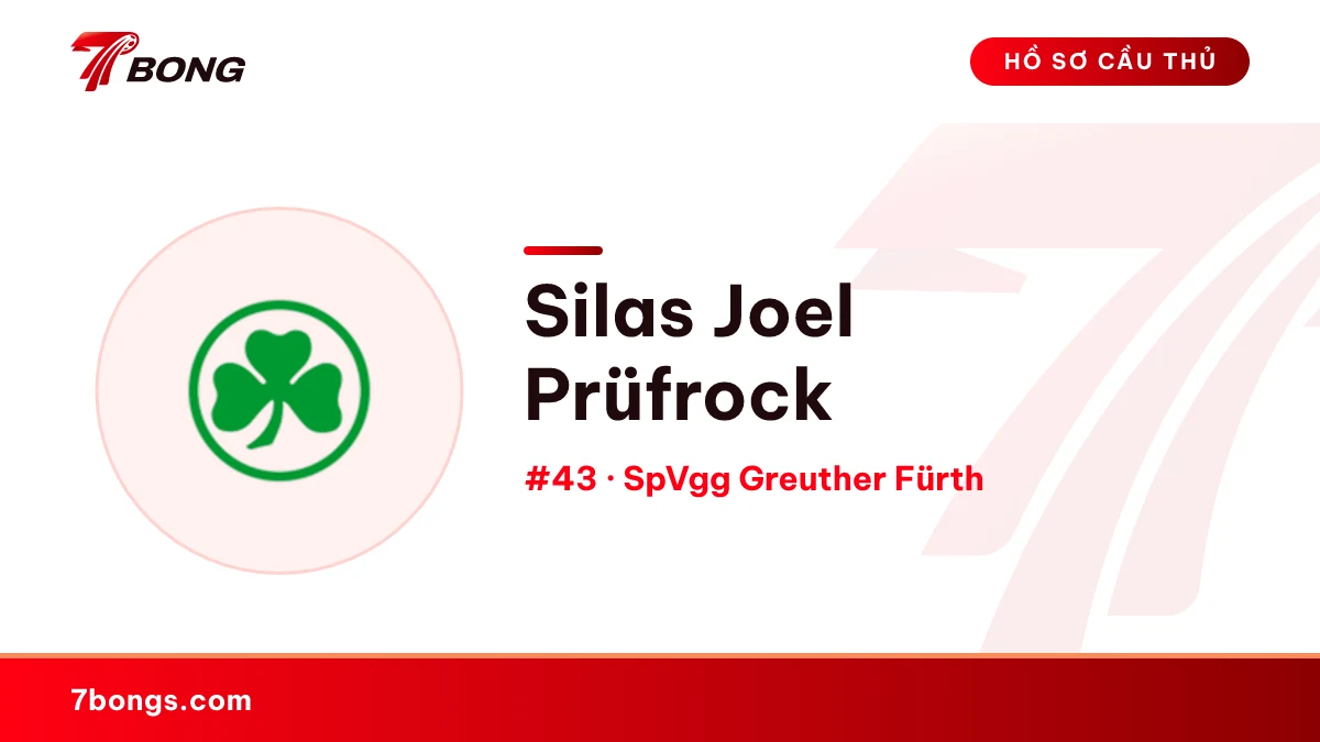 Silas Joel Prüfrock — SpVgg Greuther Fürth