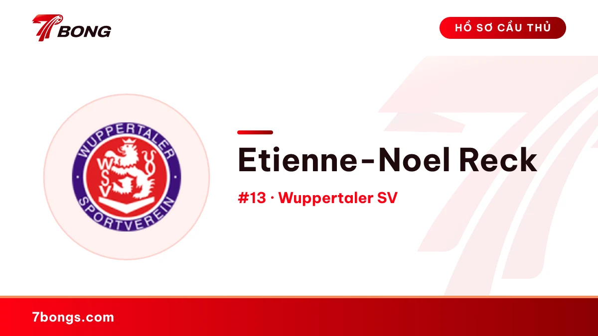 Etienne-Noel Reck — Wuppertaler SV